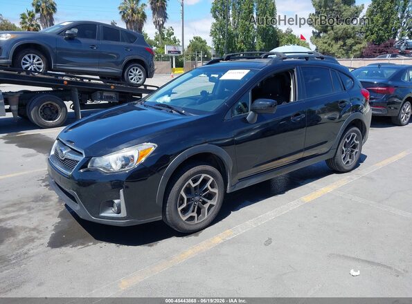 JF2GPADC8HH243025 2017 SUBARU CROSSTREK Black Front left