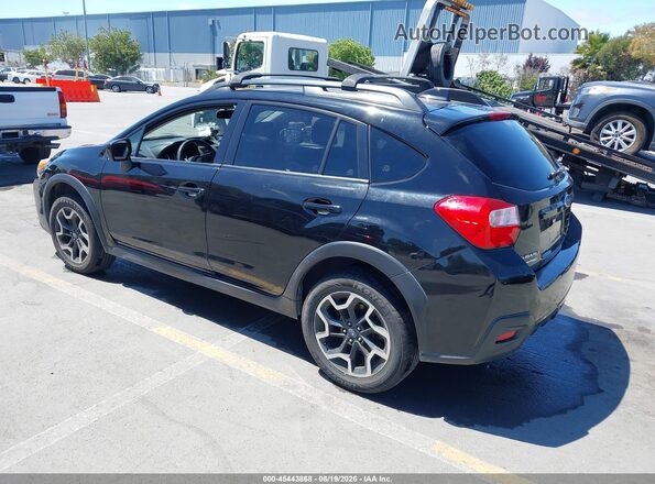 JF2GPADC8HH243025 2017 SUBARU CROSSTREK Black Rear left