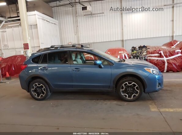 JF2GPADC9G8251021 2016 SUBARU CROSSTREK Blue Սալոնի հետևի տեսք