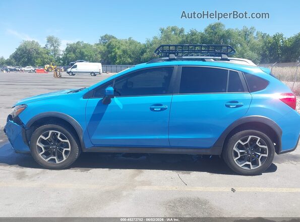 JF2GPADC9HH253322 2017 SUBARU CROSSTREK Blue Սալոնի 360 աստիճան տեսք