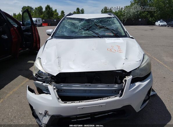JF2GPADCXGH330472 2016 SUBARU CROSSTREK White Вид панелі приладів