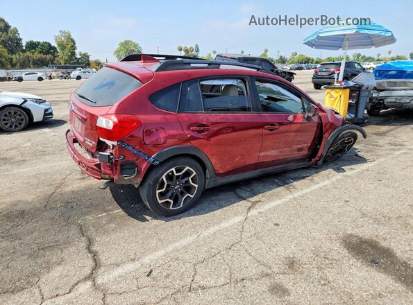 JF2GPADCXHH237338 2017 SUBARU CROSSTREK Red Rear right