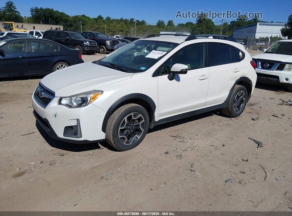 JF2GPAKC0G8225331 2016 SUBARU CROSSTREK White Front left