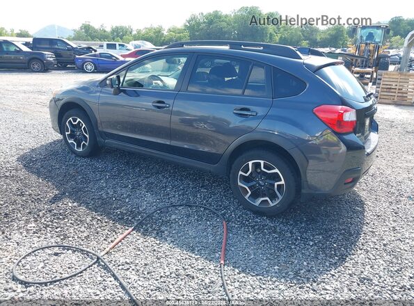 JF2GPAKC0HH238582 2017 SUBARU CROSSTREK Черный Задняя левая четверть