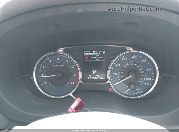 JF2GPAKC0HH238582 2017 SUBARU CROSSTREK Черный Вид задних сидений