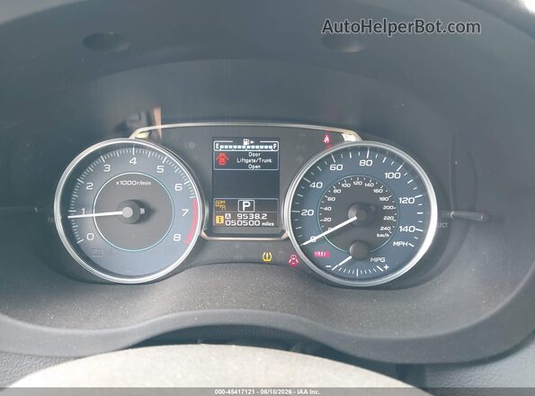 JF2GPAKC1G8282718 2016 SUBARU CROSSTREK Black Вид задніх сидінь