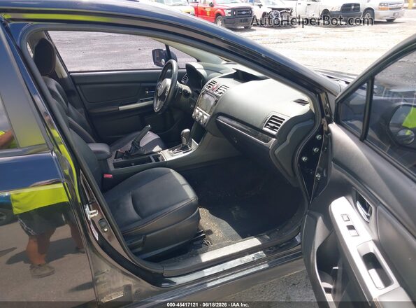 JF2GPAKC1G8282718 2016 SUBARU CROSSTREK Black Вид салону спереду