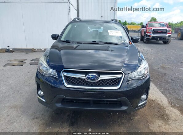 JF2GPAKC1G8282718 2016 SUBARU CROSSTREK Black Вид щитка приладів