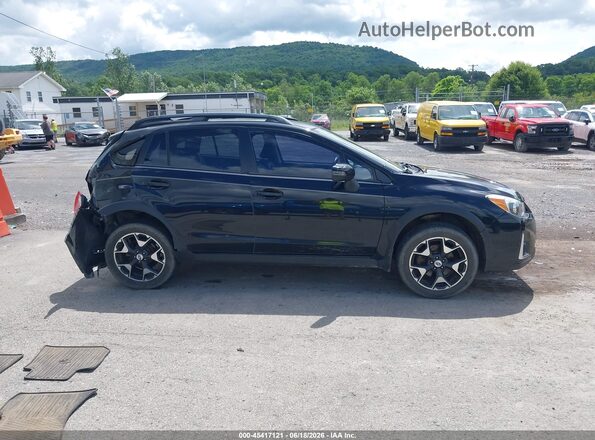 JF2GPAKC1G8282718 2016 SUBARU CROSSTREK Black Вид задньої частини салону