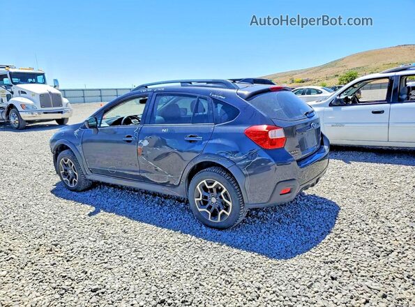 JF2GPAKC1GH297543 2016 SUBARU CROSSTREK Угольный Задняя левая четверть