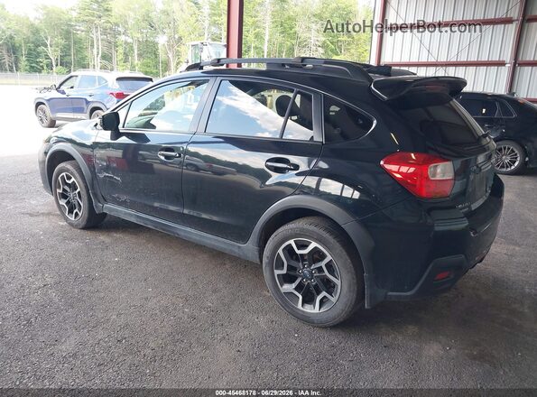 JF2GPAKC1H8221564 2017 SUBARU CROSSTREK Black Rear left