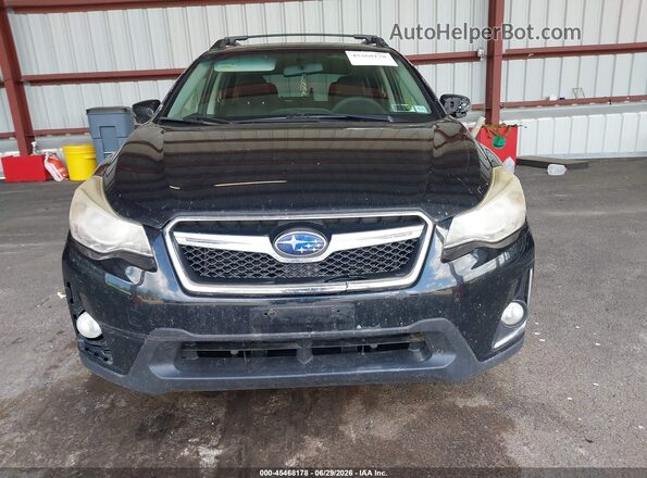JF2GPAKC1H8221564 2017 SUBARU CROSSTREK Black Instrument cluster view