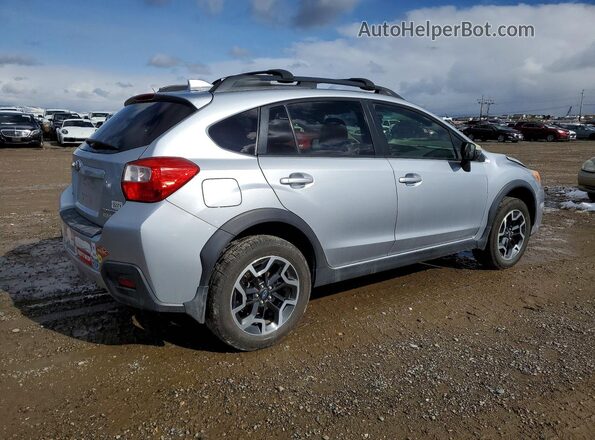 JF2GPAKC1HH270263 2017 SUBARU CROSSTREK Серебряный Задняя правая четверть