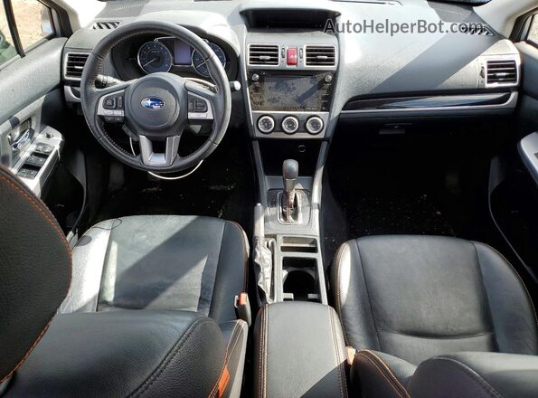 JF2GPAKC1HH270263 2017 SUBARU CROSSTREK Серебряный Вид панели приборов
