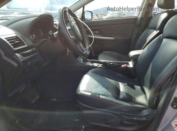 JF2GPAKC1HH270263 2017 SUBARU CROSSTREK Серебряный Вид салона спереди