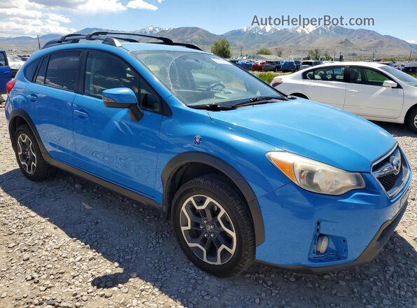 JF2GPAKC1HH278282 2017 SUBARU CROSSTREK Blue 