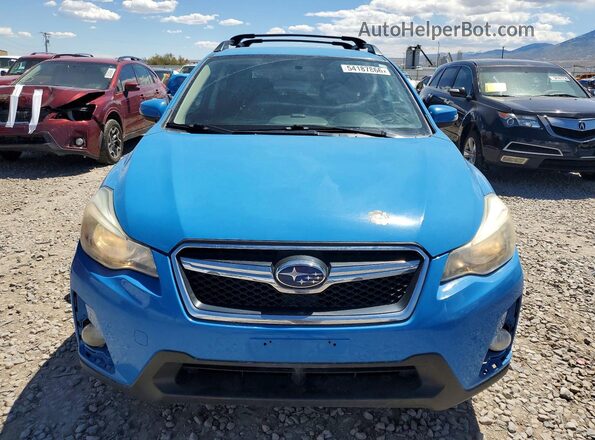 JF2GPAKC1HH278282 2017 SUBARU CROSSTREK Blue 