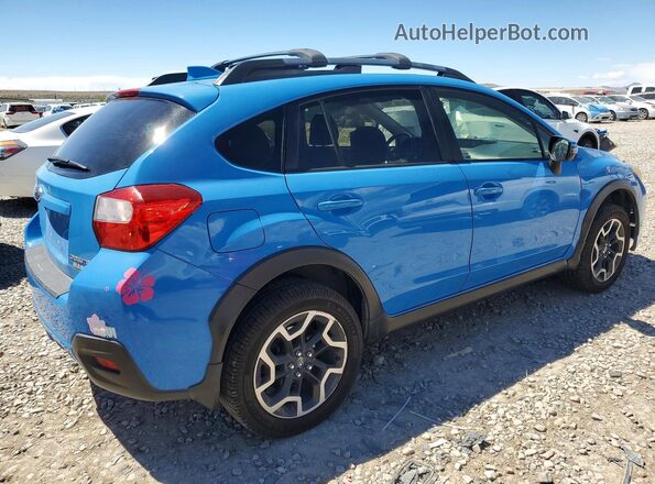 JF2GPAKC1HH278282 2017 SUBARU CROSSTREK Blue 