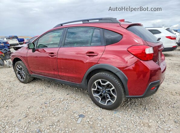 JF2GPAKC5G8210582 2016 SUBARU CROSSTREK Burgundy Задня ліва чверть