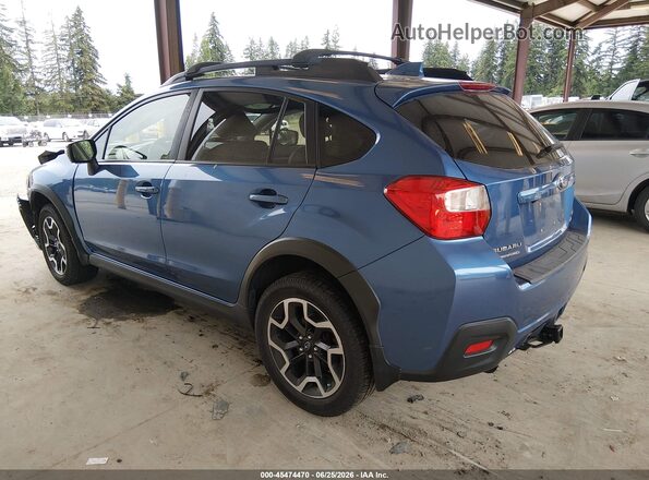 JF2GPAKC5G8237782 2016 SUBARU CROSSTREK Blue უკანა მარცხენა