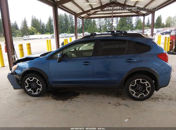 JF2GPAKC5G8237782 2016 SUBARU CROSSTREK Blue სალონის 360-გრადუსიანი ხედი