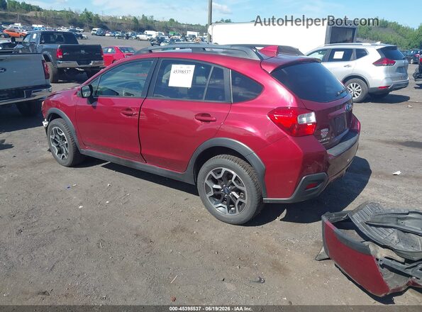 JF2GPAKC5GH326526 2016 SUBARU CROSSTREK Red Trasero izquierdo