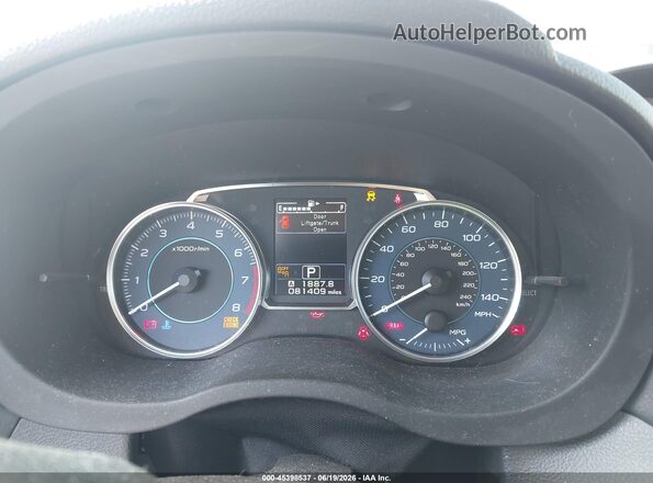 JF2GPAKC5GH326526 2016 SUBARU CROSSTREK Red Vista de los asientos traseros