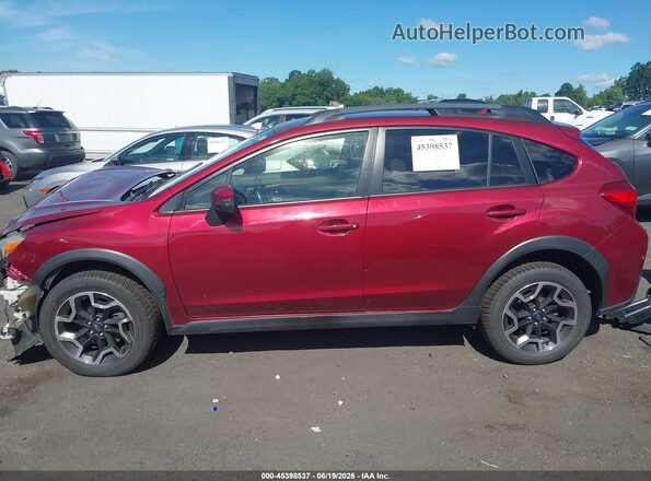 JF2GPAKC5GH326526 2016 SUBARU CROSSTREK Red Vista interior de 360 grados