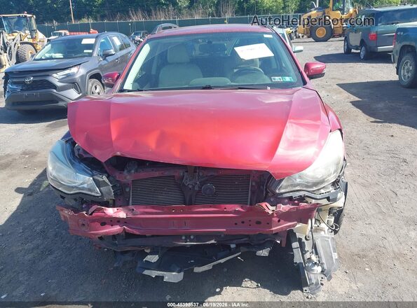 JF2GPAKC5GH326526 2016 SUBARU CROSSTREK Red Vista del cuadro de instrumentos