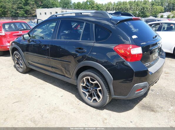 JF2GPAKC5H8200362 2017 SUBARU CROSSTREK Черный Задняя левая четверть