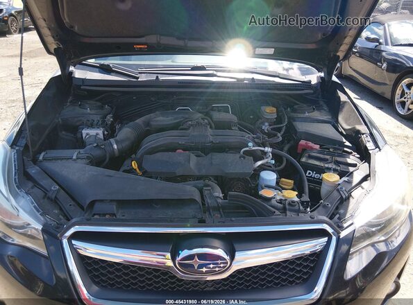 JF2GPAKC5H8200362 2017 SUBARU CROSSTREK Черный Вид сзади