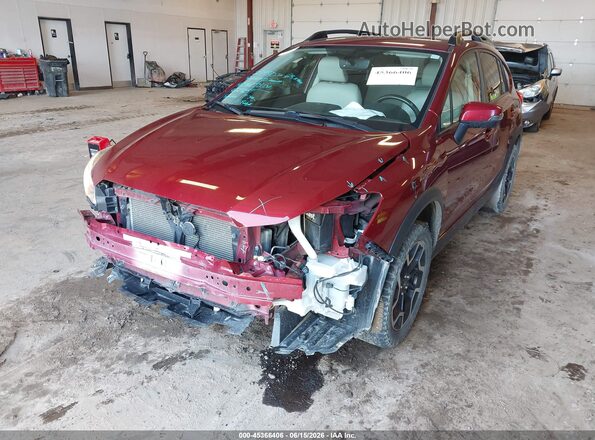JF2GPAKC5H8213032 2017 SUBARU CROSSTREK Red Դիմացի տեսք