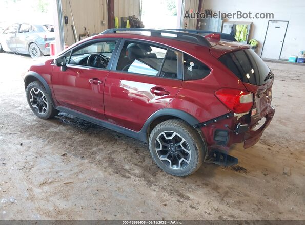 JF2GPAKC5H8213032 2017 SUBARU CROSSTREK Red Հետևի ձախ