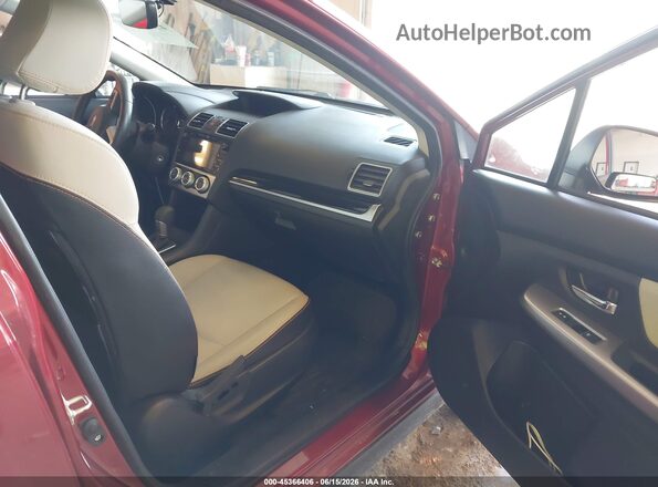 JF2GPAKC5H8213032 2017 SUBARU CROSSTREK Red Սալոնի դիմացի տեսք