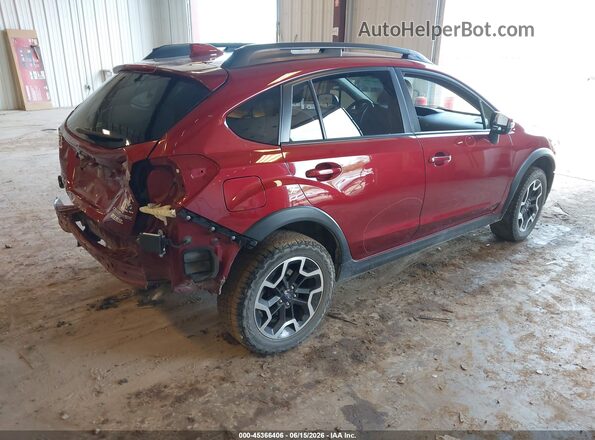 JF2GPAKC5H8213032 2017 SUBARU CROSSTREK Red Հետևի աջ