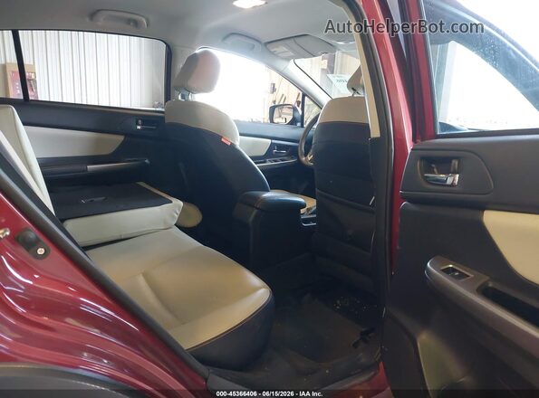 JF2GPAKC5H8213032 2017 SUBARU CROSSTREK Red VIN կոդի պիտակի տեսք
