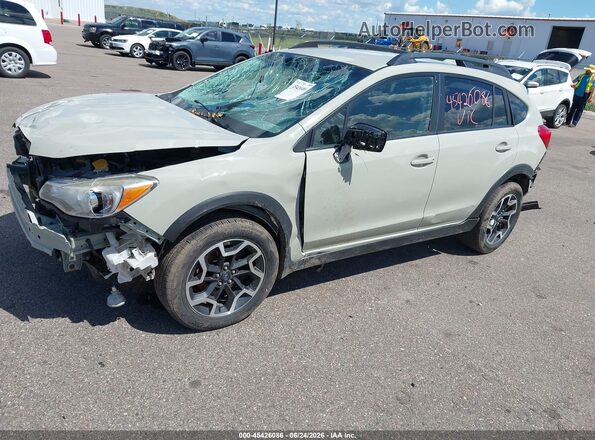 JF2GPAKC5HH261601 2017 SUBARU CROSSTREK Кремовый Передняя левая четверть