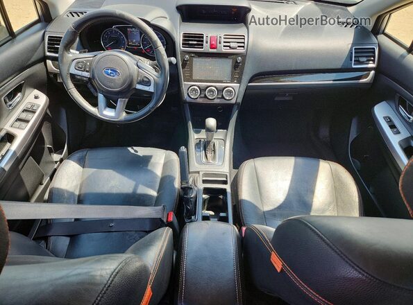 JF2GPAKC6G8237760 2016 SUBARU CROSSTREK Silver Vista del salpicadero