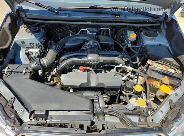 JF2GPAKC6G8237760 2016 SUBARU CROSSTREK Silver Vista del compartimento del motor