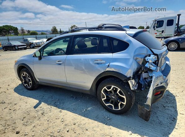 JF2GPAKC6G8237760 2016 SUBARU CROSSTREK Silver Trasero izquierdo