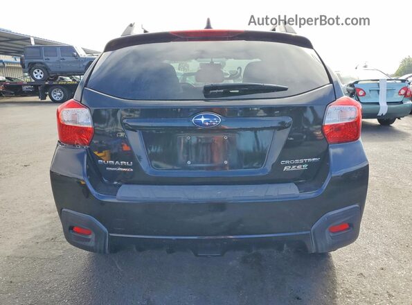 JF2GPAKC6HH276690 2017 SUBARU CROSSTREK Black Հետևի տեսք