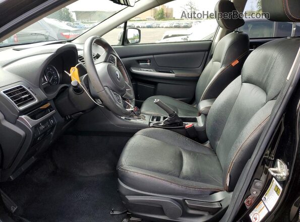 JF2GPAKC6HH276690 2017 SUBARU CROSSTREK Black Սալոնի դիմացի տեսք