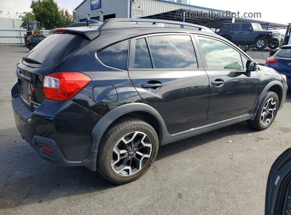 JF2GPAKC6HH276690 2017 SUBARU CROSSTREK Black Հետևի աջ