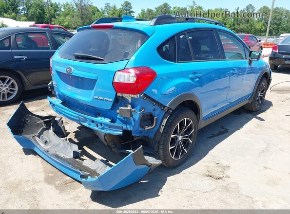 JF2GPAKC7HH243326 2017 SUBARU CROSSTREK Blue 