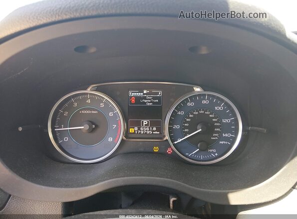JF2GPAKC8G8291609 2016 SUBARU CROSSTREK Black 