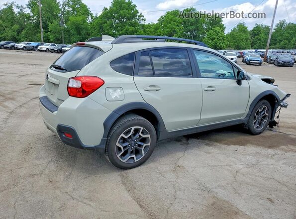 JF2GPAKC8HH256957 2017 SUBARU CROSSTREK Beige Հետևի աջ