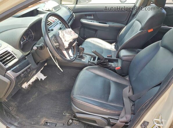 JF2GPAKC8HH256957 2017 SUBARU CROSSTREK Beige Սալոնի դիմացի տեսք