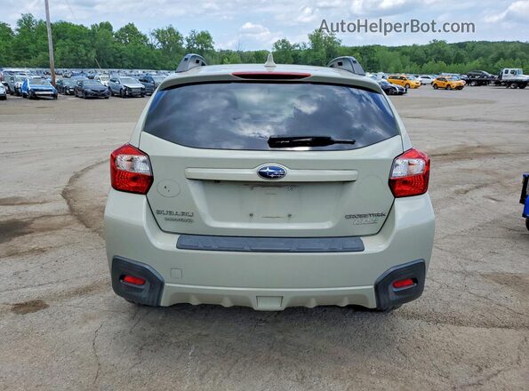 JF2GPAKC8HH256957 2017 SUBARU CROSSTREK Beige Հետևի տեսք