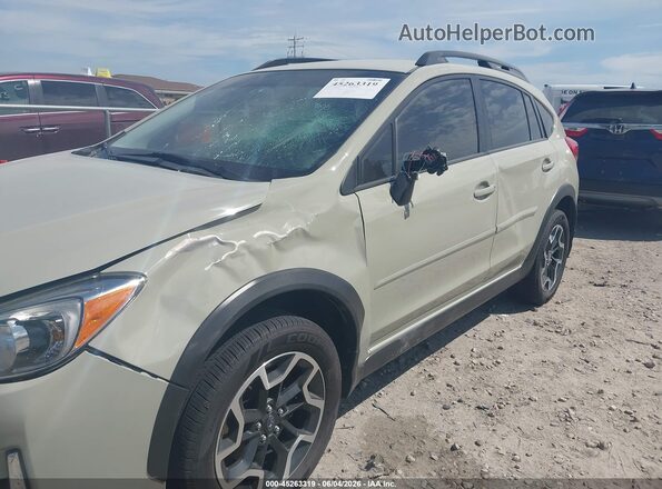 JF2GPAKC9HH238404 2017 SUBARU CROSSTREK Cream Դիմացի տեսք