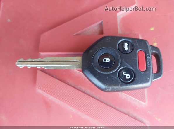 JF2GPAKC9HH238404 2017 SUBARU CROSSTREK Cream Առջևի վահանակի տեսք